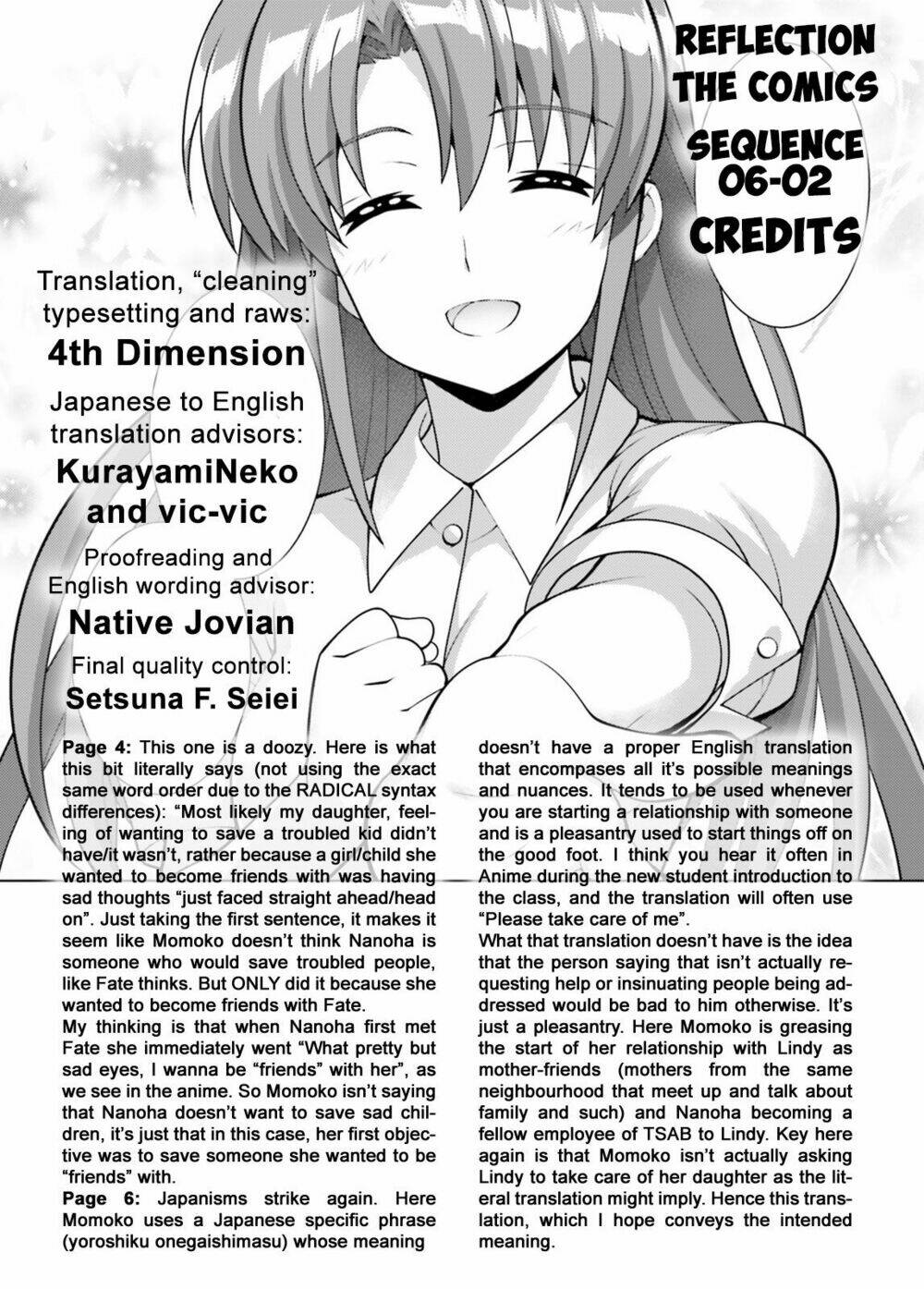 mahou shoujo lyrical nanoha reflection chương 6.2 - Trang 2