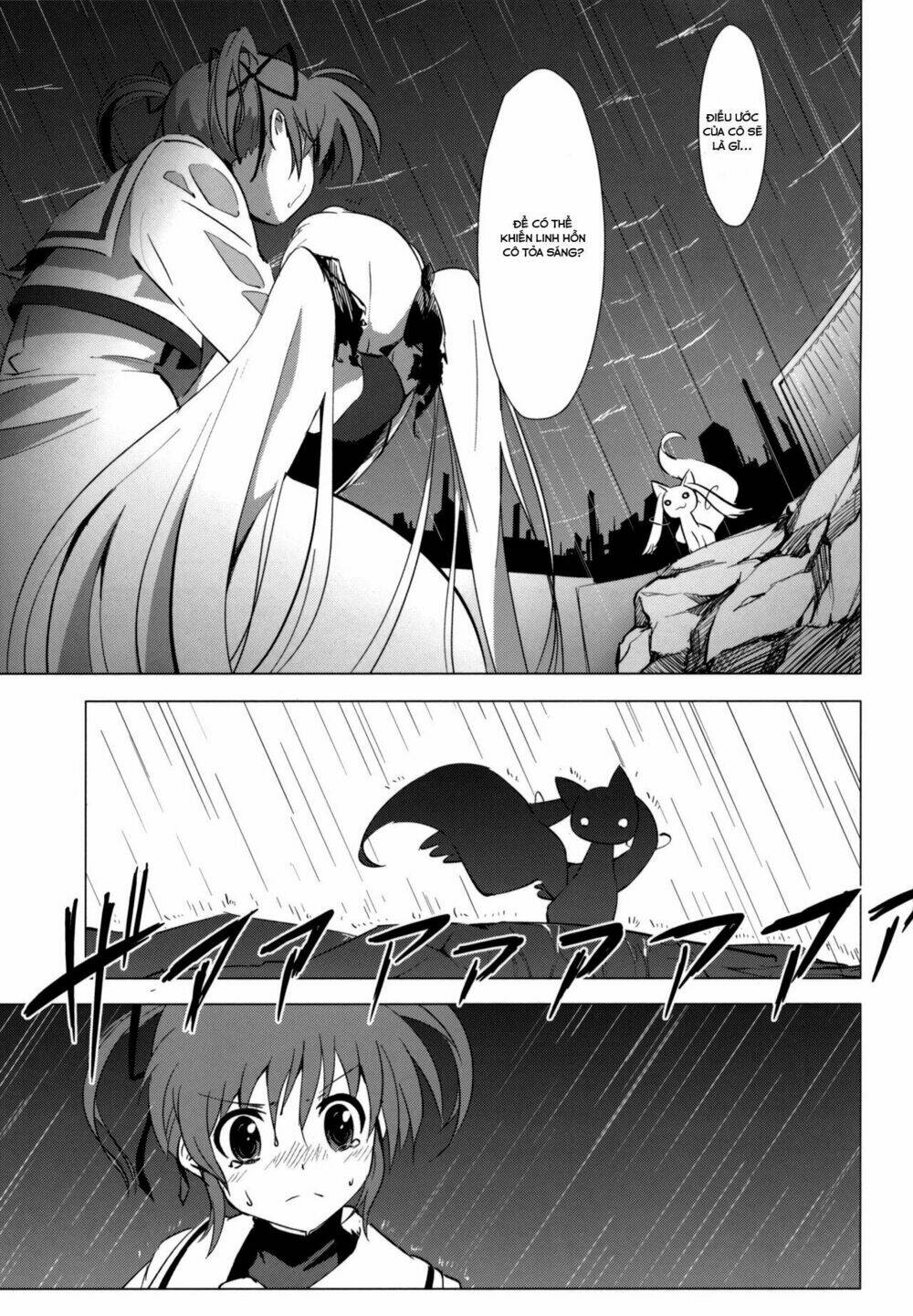 mahou shoujo lyrical nanoha x madoka (crossover) chương 3 - Trang 2