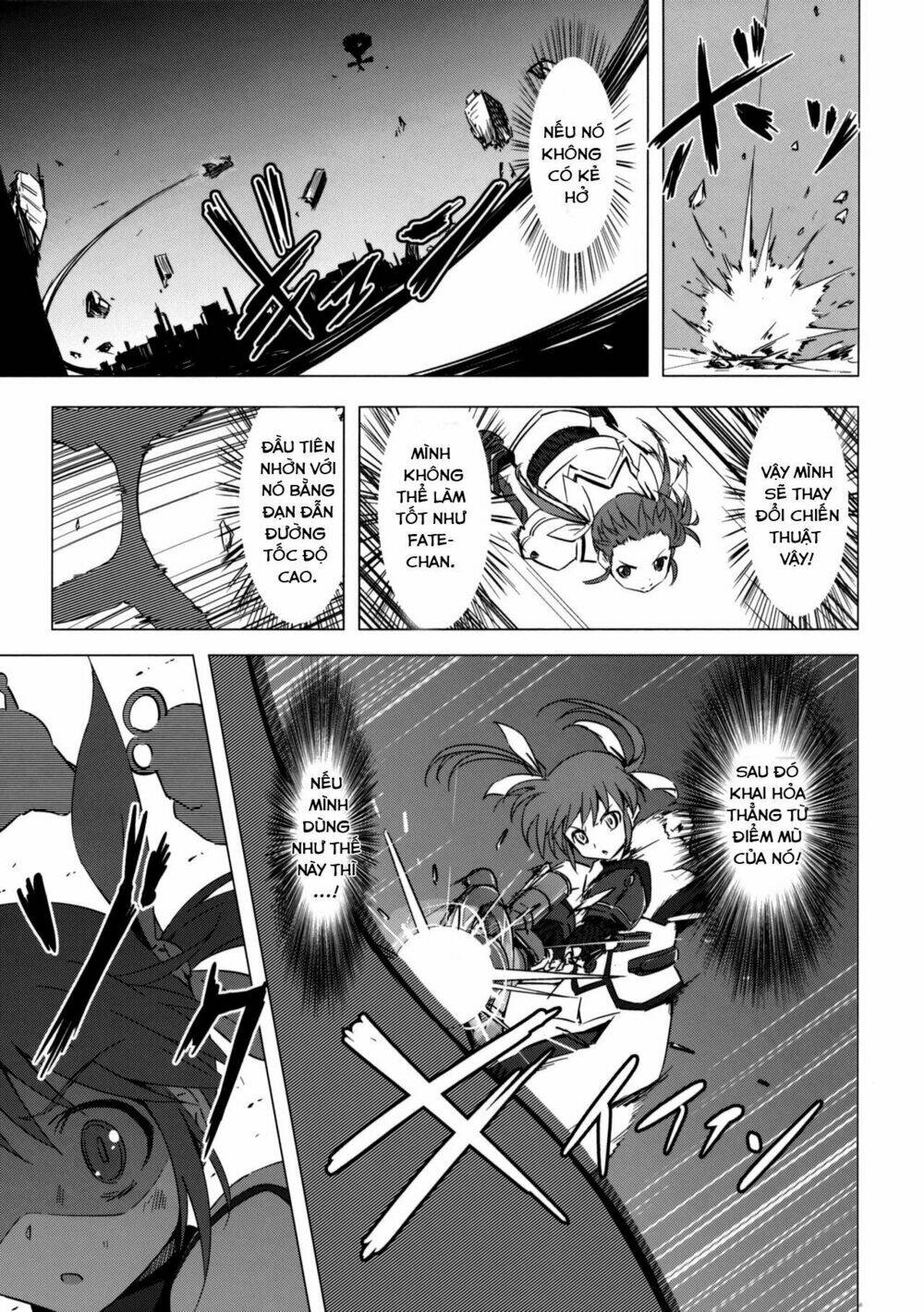 mahou shoujo lyrical nanoha x madoka (crossover) chương 3 - Trang 2