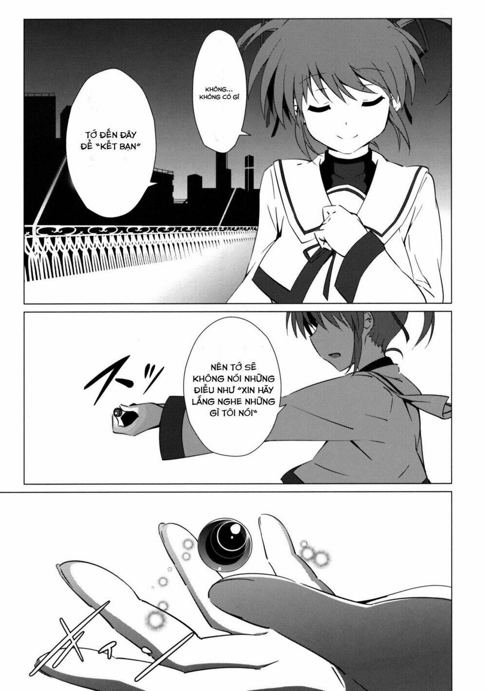 mahou shoujo lyrical nanoha x madoka (crossover) chương 3 - Trang 2