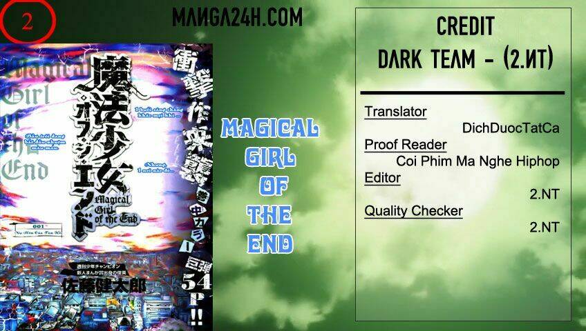 mahou shoujo of the end chương 2 - Trang 2