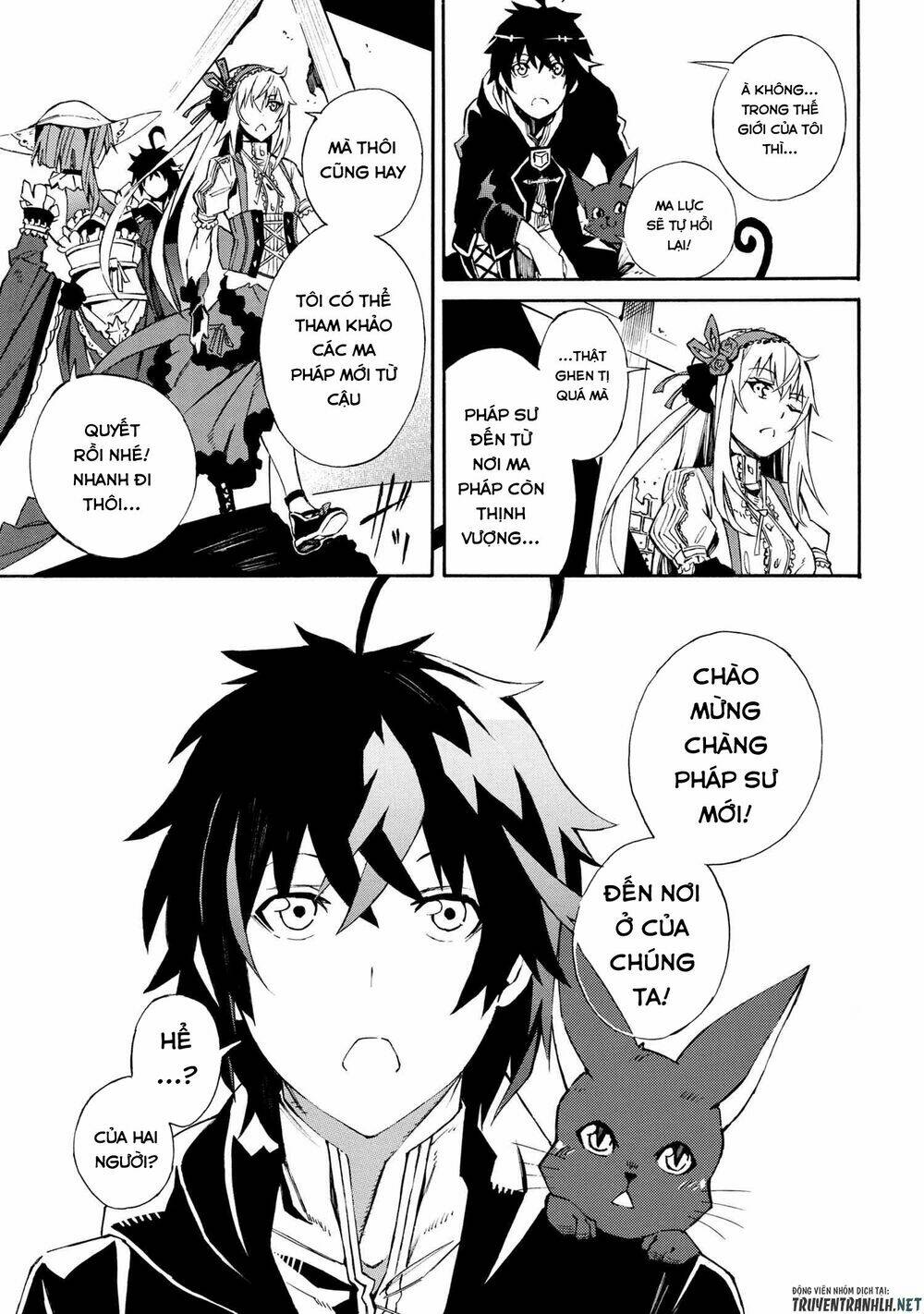 mahou tsukai to kuroneko no wiz chronicle: tasogare mareless ii chapter 2.2 - Trang 2