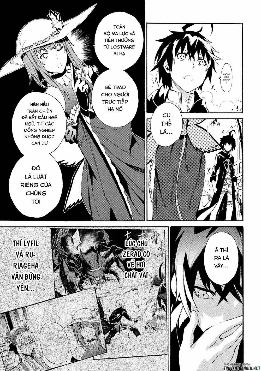 mahou tsukai to kuroneko no wiz chronicle: tasogare mareless ii Chapter 3 - Trang 2