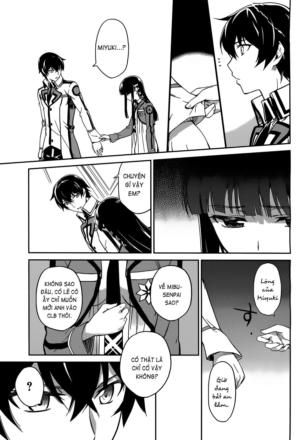 mahouka koukou no rettousei - nyuugaku hen chương 12 - Next chương 13