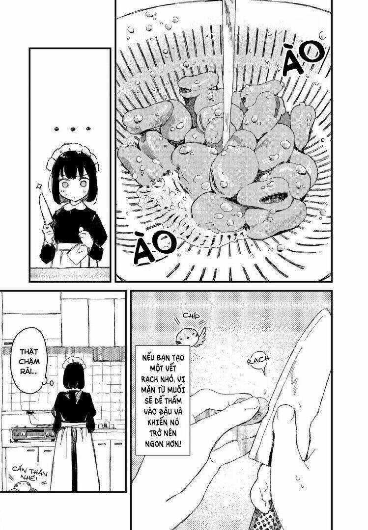 maid-san wa taberu dake chapter 13: Đậu dâu tằm - Next chapter 14: dưa muối