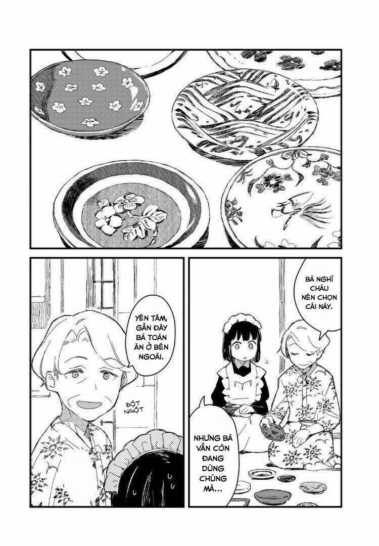 maid-san wa taberu dake chapter 14: dưa muối - Next chapter 15: bolo