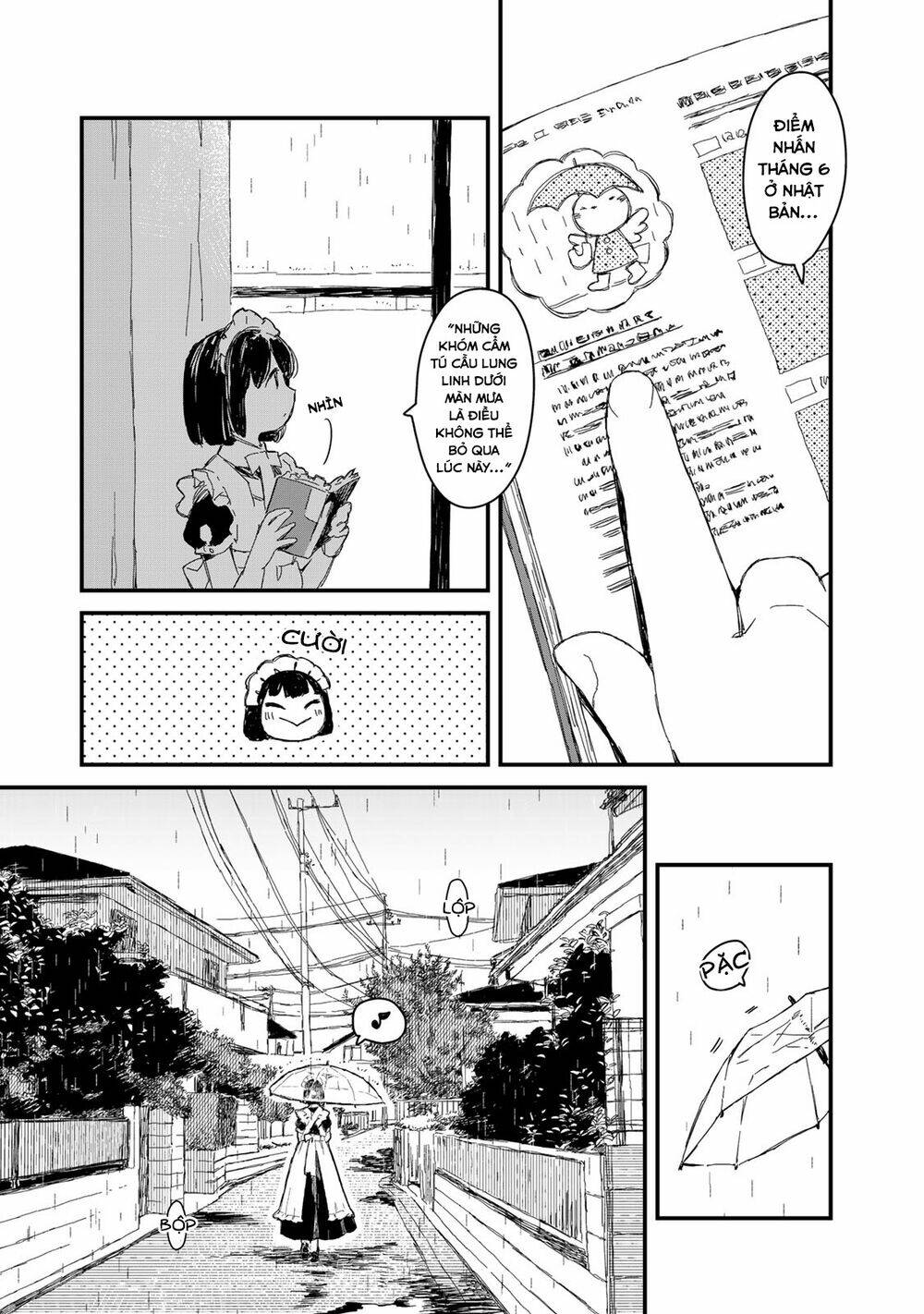 maid-san wa taberu dake chapter 21: kem tươi - Trang 2