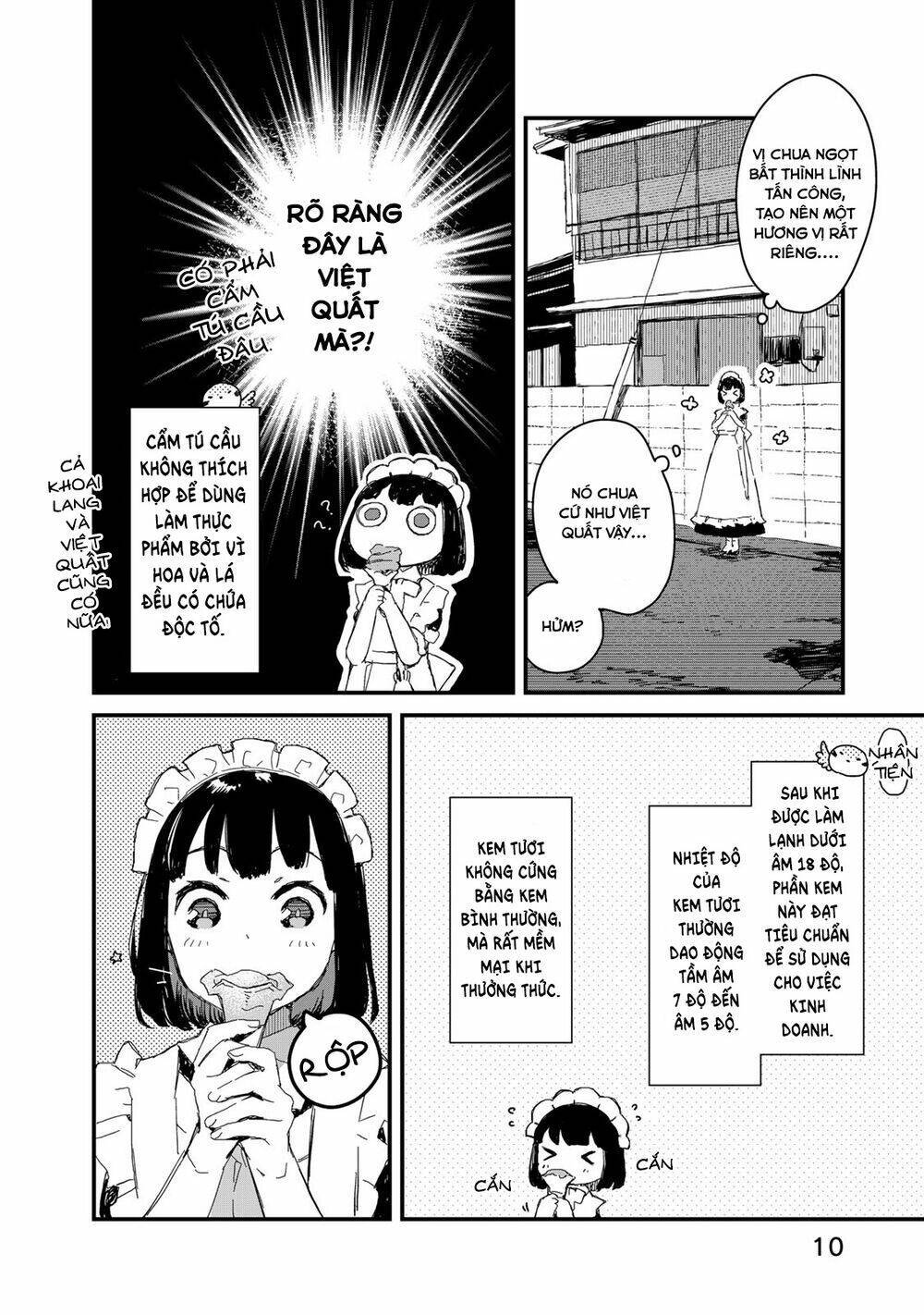 maid-san wa taberu dake chapter 21: kem tươi - Trang 2