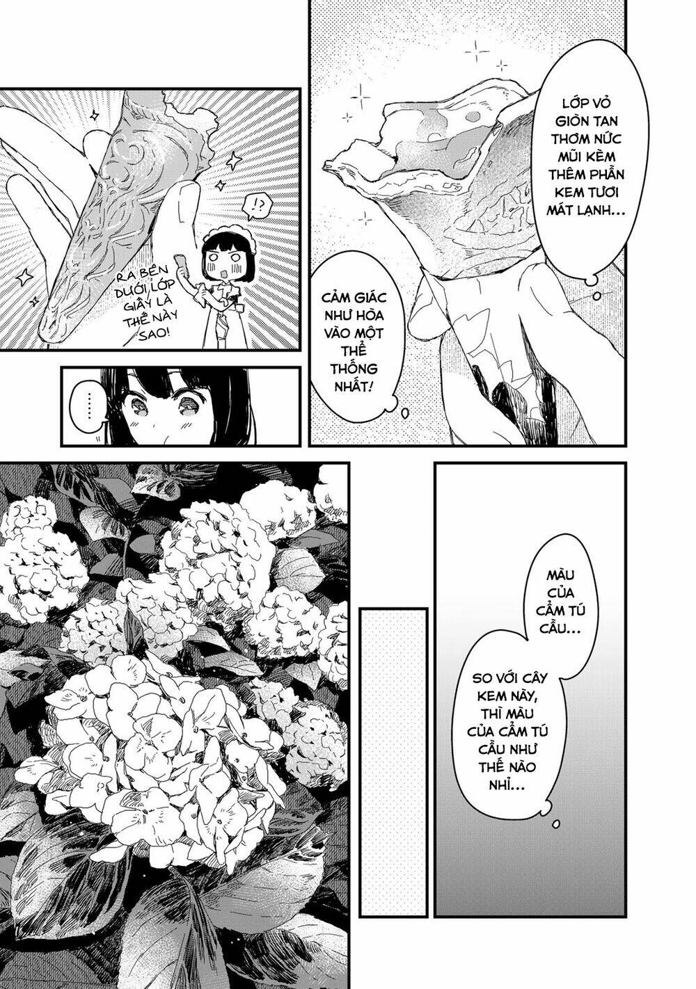 maid-san wa taberu dake chapter 21: kem tươi - Trang 2