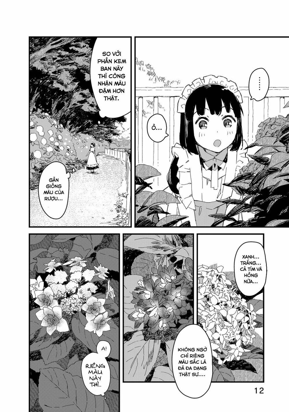 maid-san wa taberu dake chapter 21: kem tươi - Trang 2