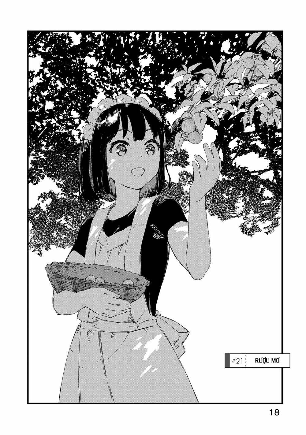 maid-san wa taberu dake chapter 22: rượu mơ - Next chapter 23: trà lúa mạch