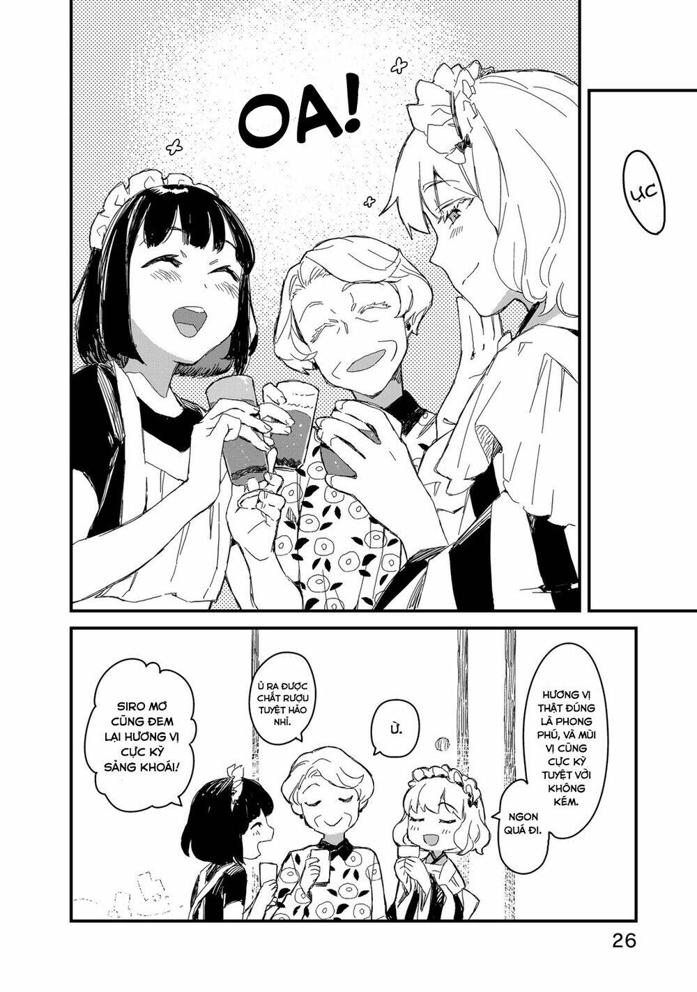 maid-san wa taberu dake chapter 22: rượu mơ - Next chapter 23: trà lúa mạch