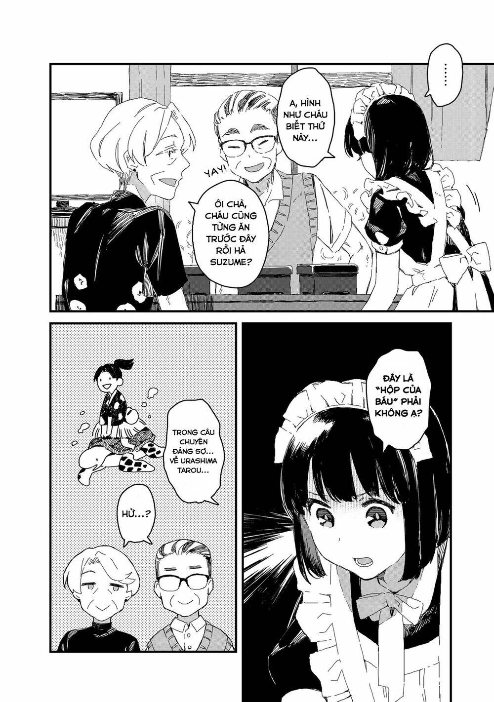 maid-san wa taberu dake chapter 28: lươn - Next chapter 29: lễ hội (Đầu)