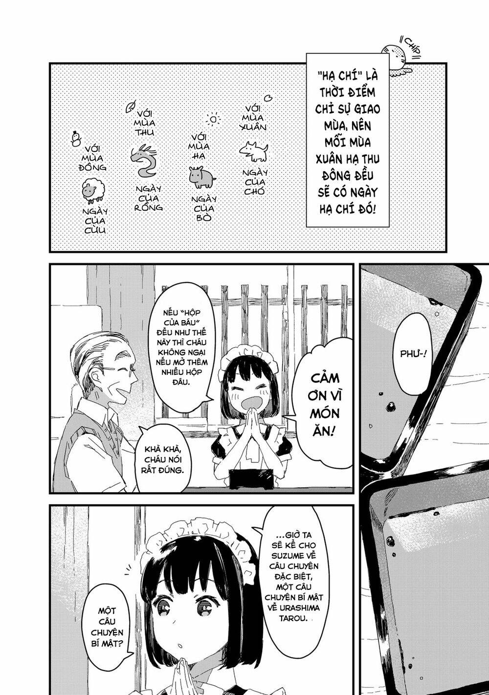 maid-san wa taberu dake chapter 28: lươn - Next chapter 29: lễ hội (Đầu)