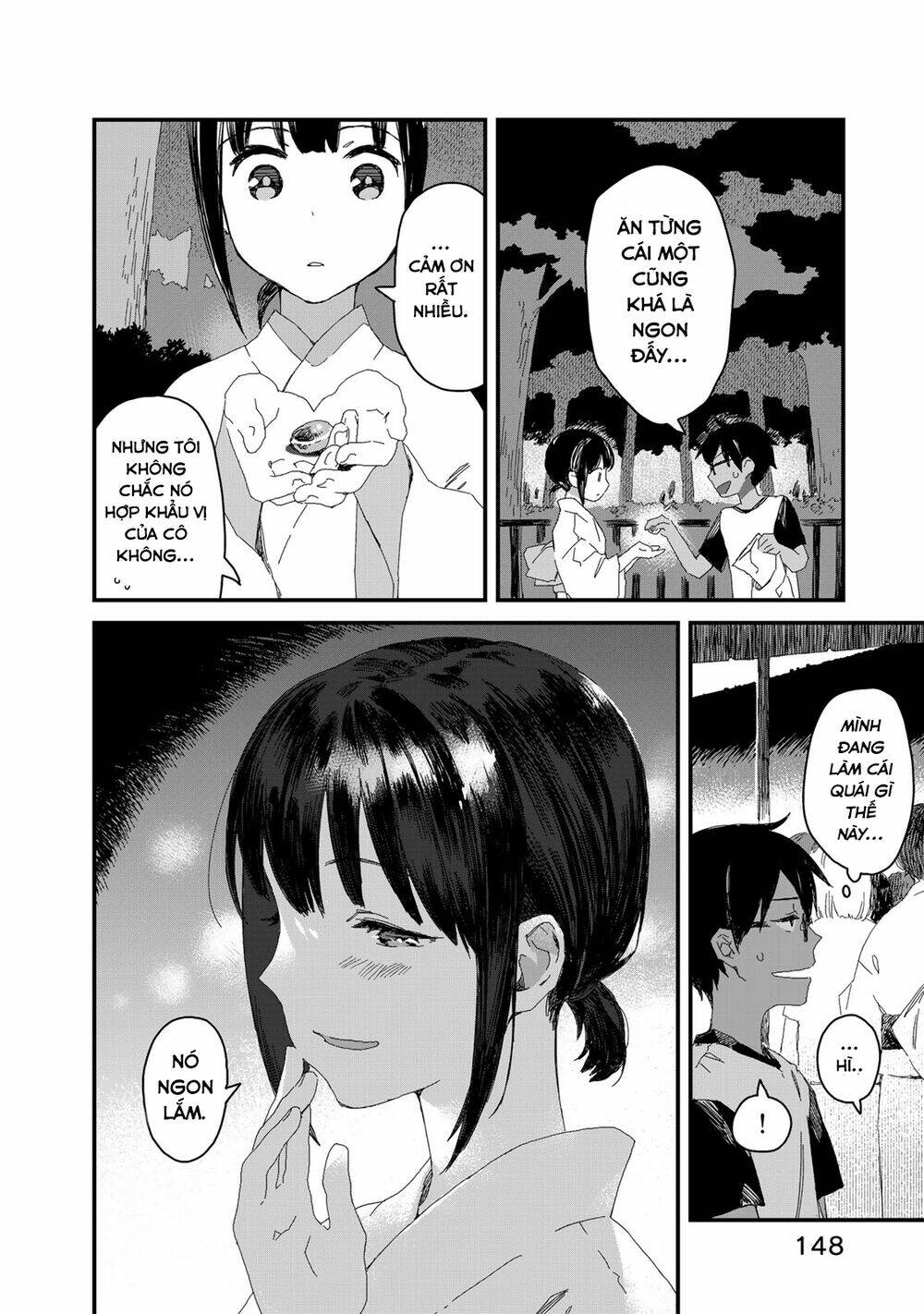 maid-san wa taberu dake chapter 30: lễ hội (kết) - Next chapter 30.5: dọn dẹp bồn tắm