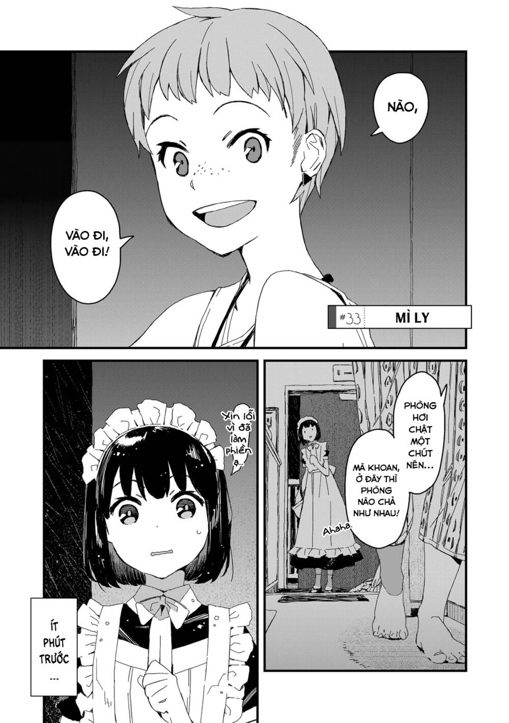 maid-san wa taberu dake chapter 33: mì ly - Trang 2