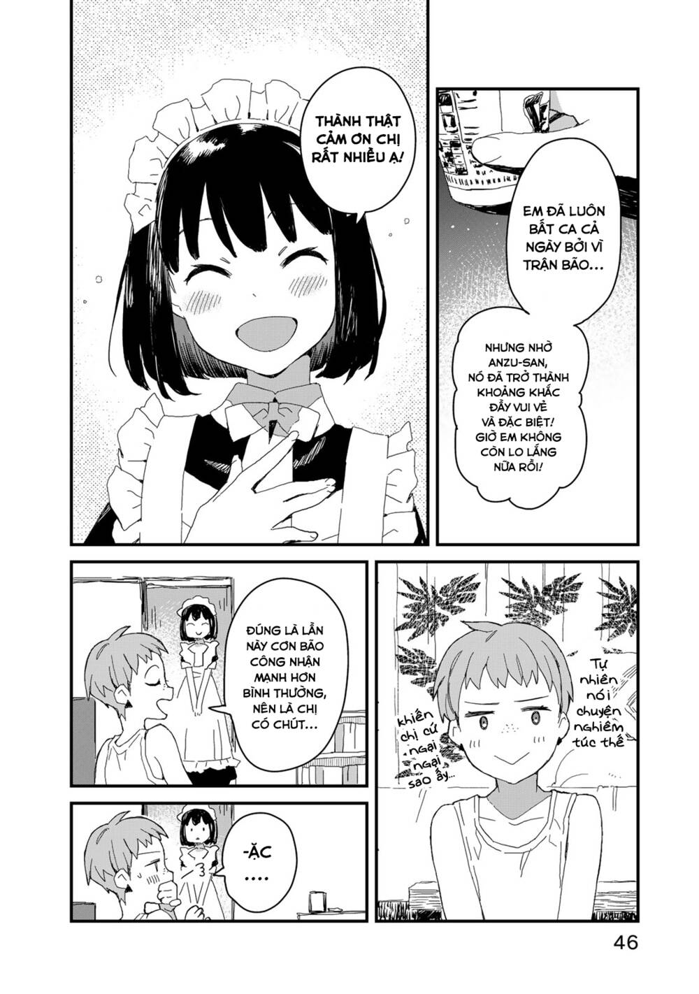 maid-san wa taberu dake chapter 33: mì ly - Trang 2