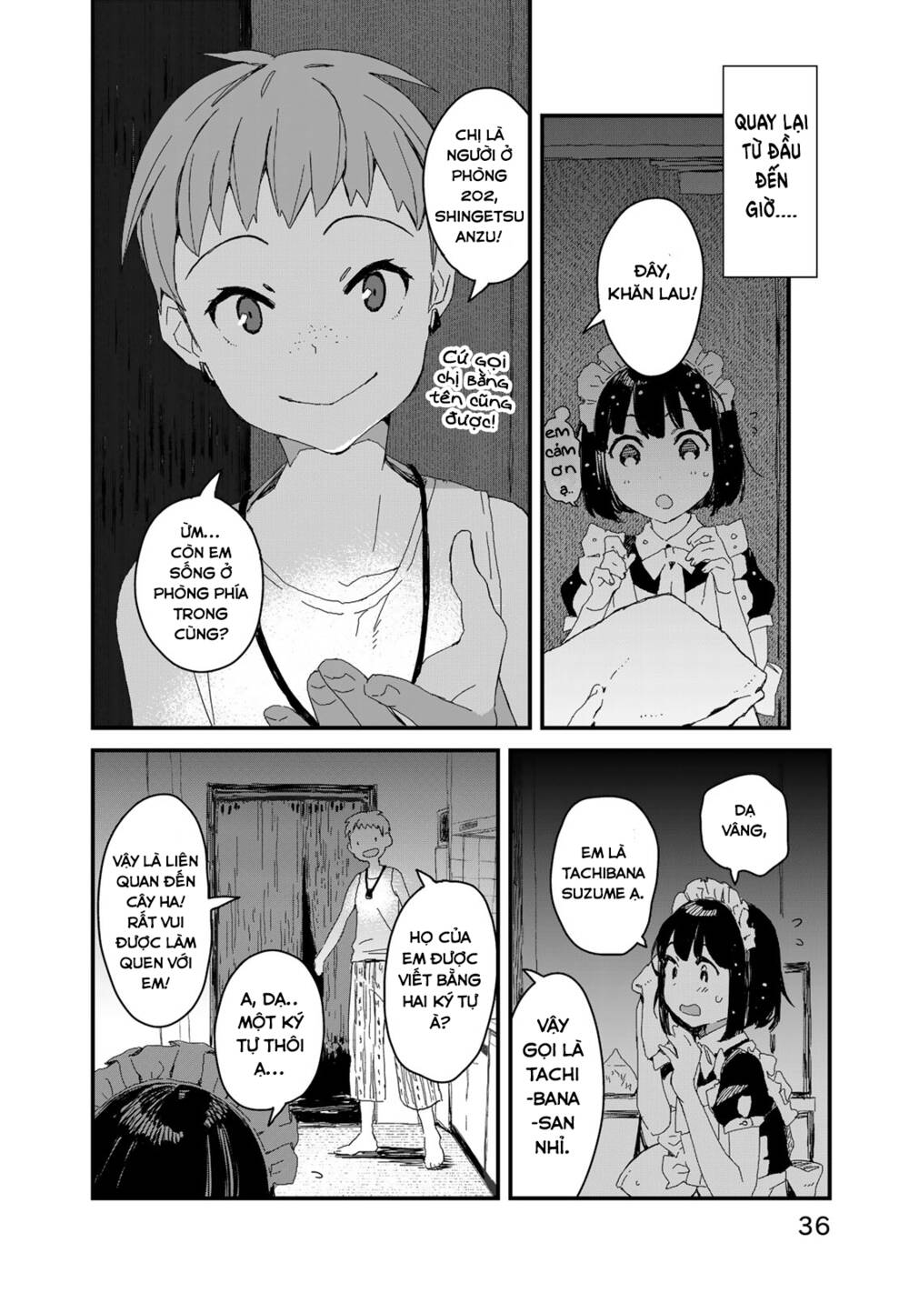 maid-san wa taberu dake chapter 33: mì ly - Trang 2