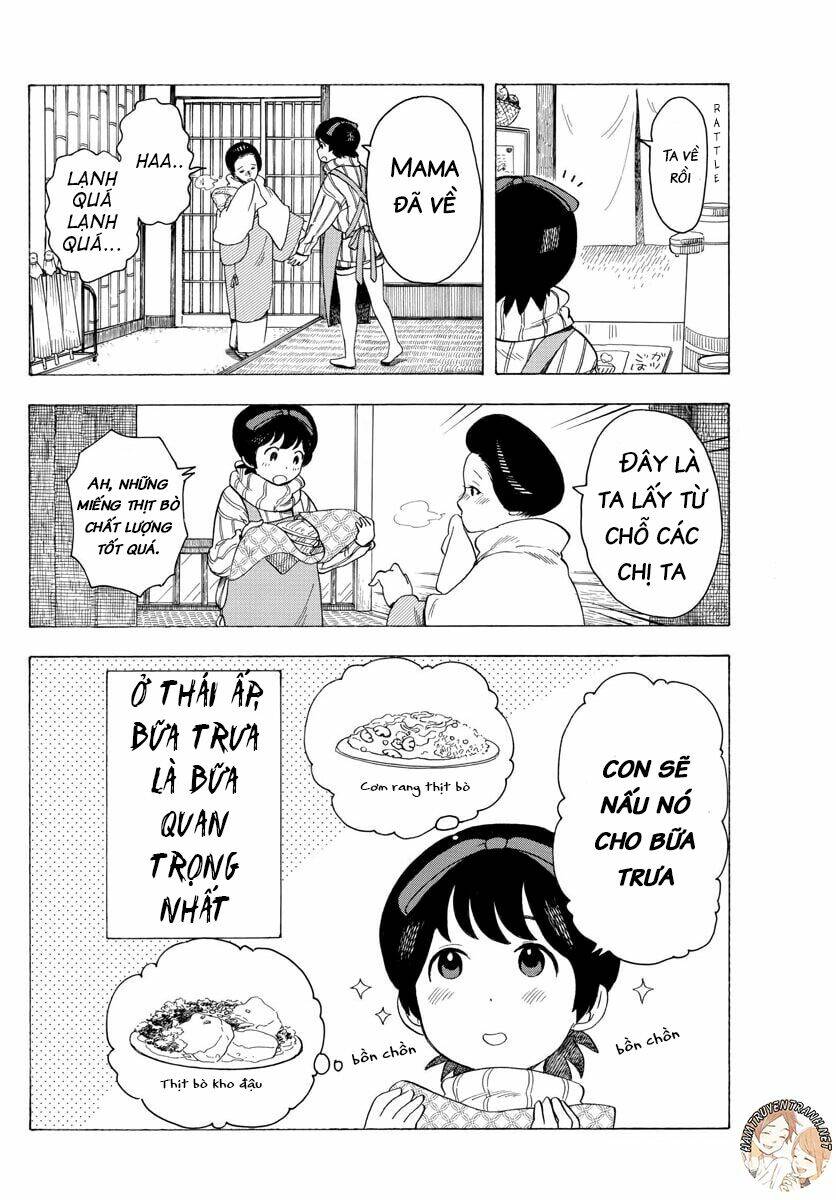 maiko-san chi no makanai-san chapter 31: 1 bữa trưa ấm cúng 07/12/2018 - Trang 2