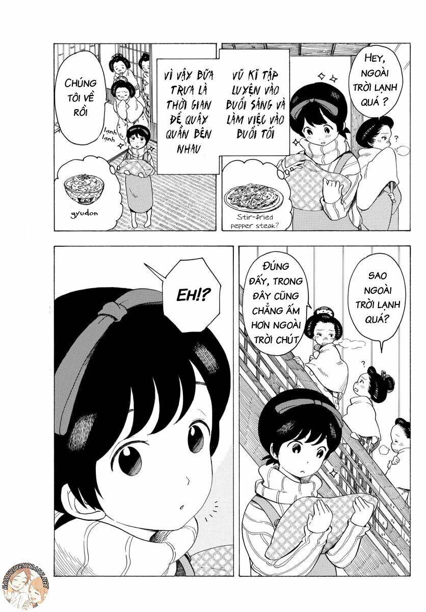 maiko-san chi no makanai-san chapter 31: 1 bữa trưa ấm cúng 07/12/2018 - Trang 2