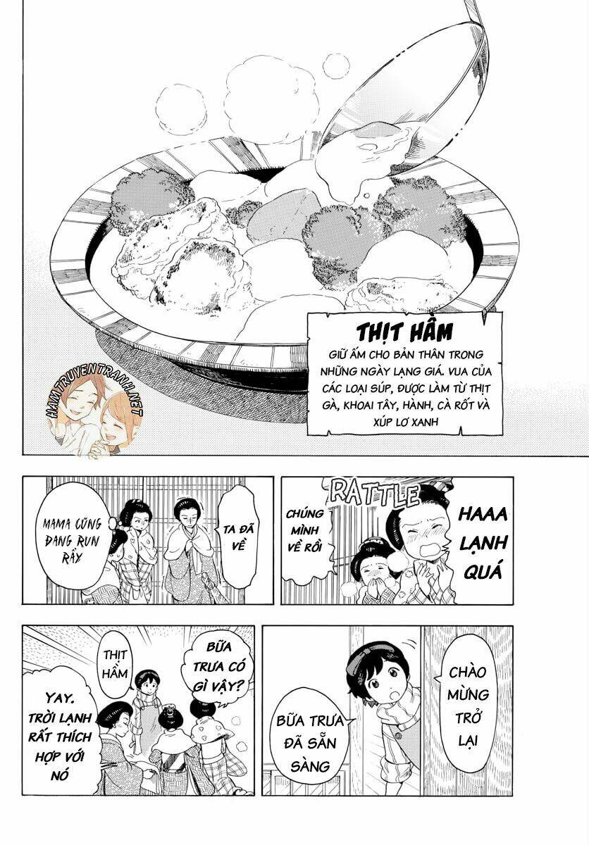 maiko-san chi no makanai-san chapter 44: một ngày lạnh giá - Next chapter 45: kiyo luôn bị vậy