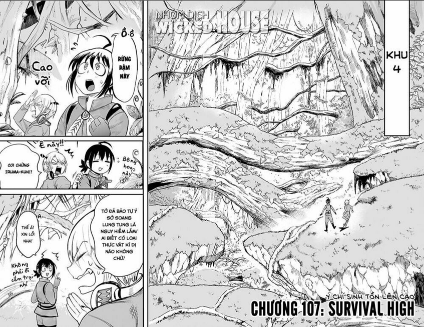 mairimashita! iruma-kun chapter 107: survival high - Ý chí sinh tồn lên cao - Next chapter 108: sự thuần khiết tà ác