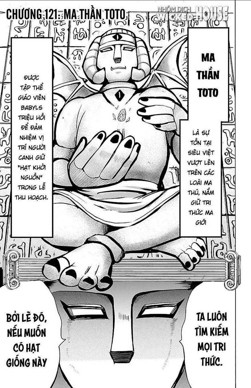 mairimashita! iruma-kun chapter 121: ma thần toto - Next chapter 122: trở về thôi