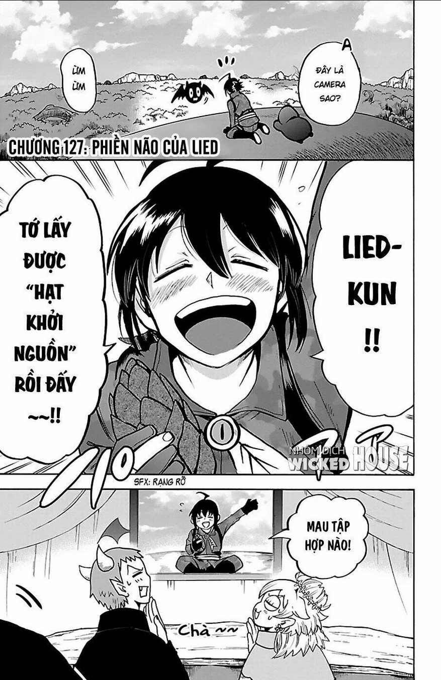 mairimashita! iruma-kun chapter 127: phiền não của lied - Next chapter 128: trái tim loạn nhịp