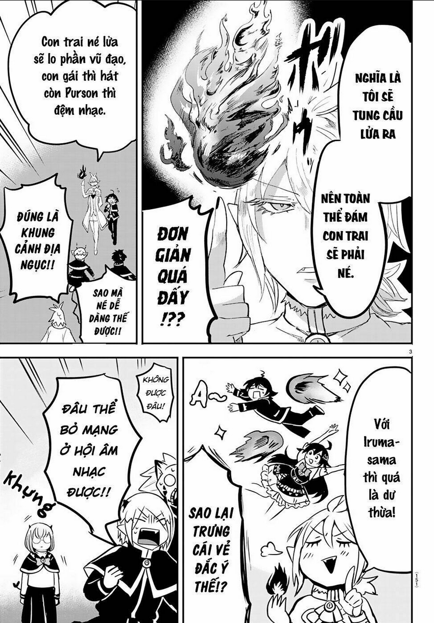 mairimashita! iruma-kun chapter 153: hell dance (vũ điệu âm ti) - Next chapter 154: bản chất của akudol