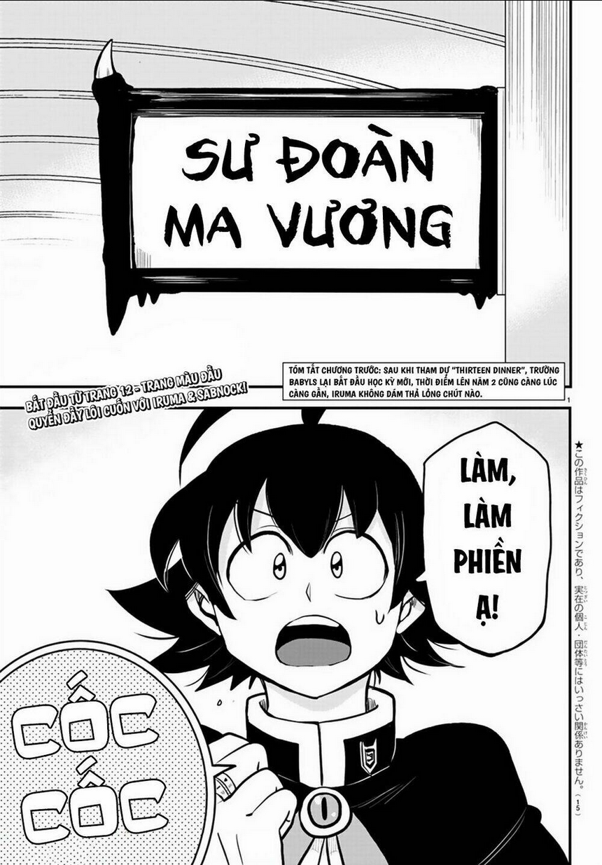 mairimashita! iruma-kun chapter 205: Đàm luận về ma vương - Next chương 206