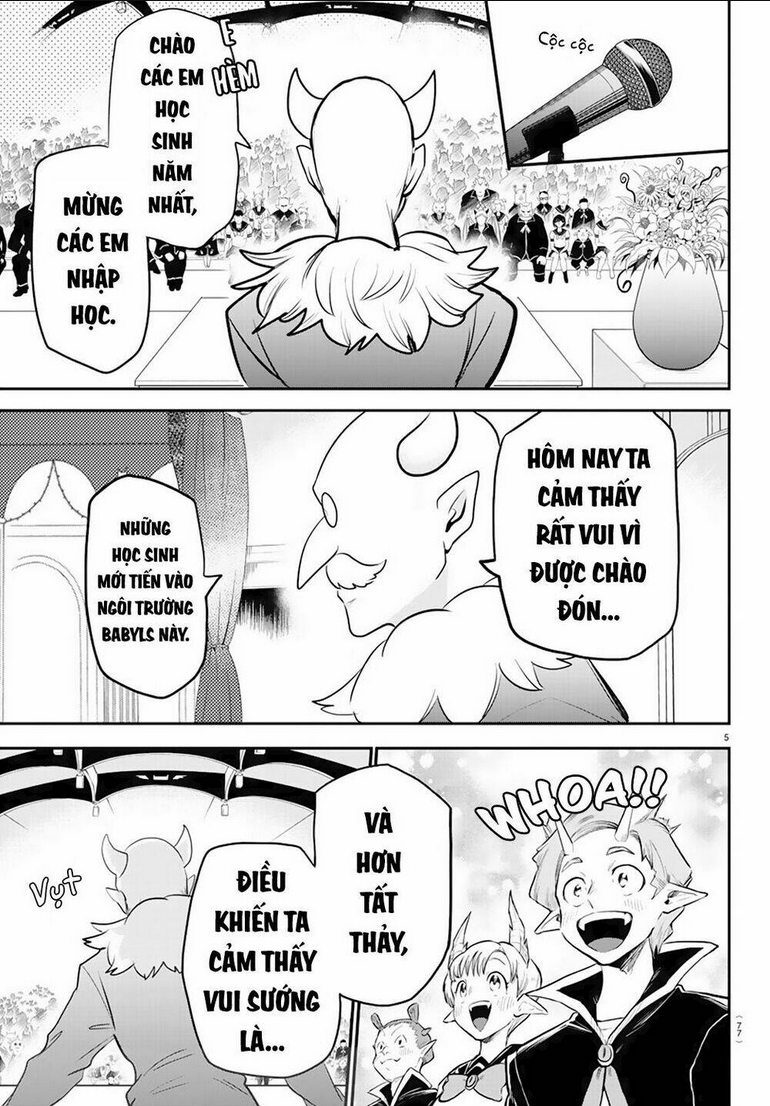 mairimashita! iruma-kun chapter 215: một năm học mới - Next chapter 216: lý do quan trọng nhất