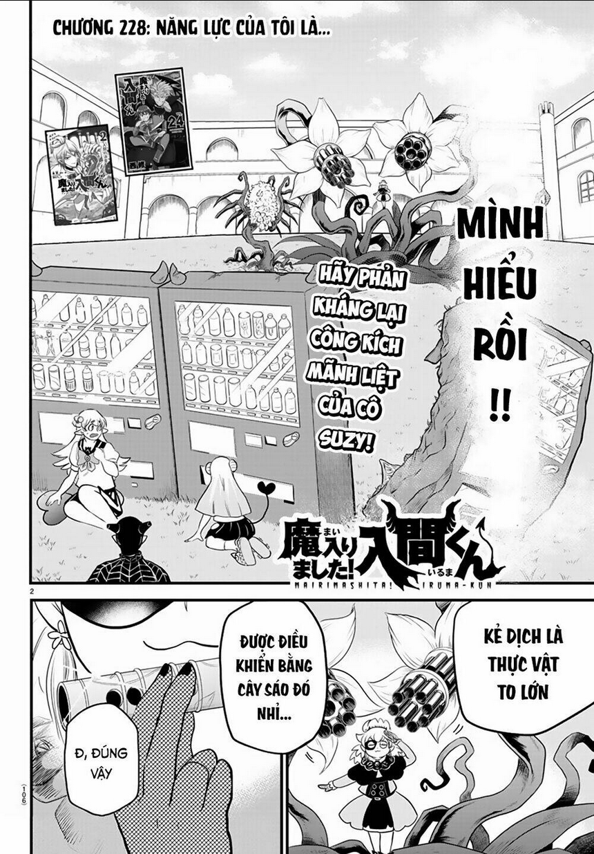 mairimashita! iruma-kun chapter 228 - Trang 2