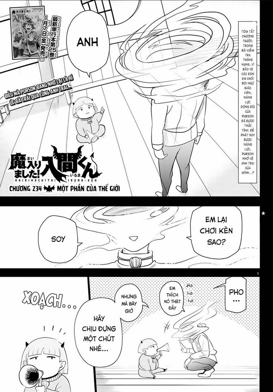 mairimashita! iruma-kun chapter 234: một phần của thế giới - Trang 2