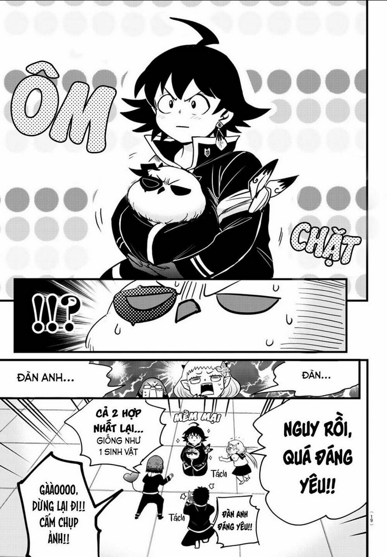 mairimashita! iruma-kun chapter 255: hai người trộm nhìn nhau - Trang 2