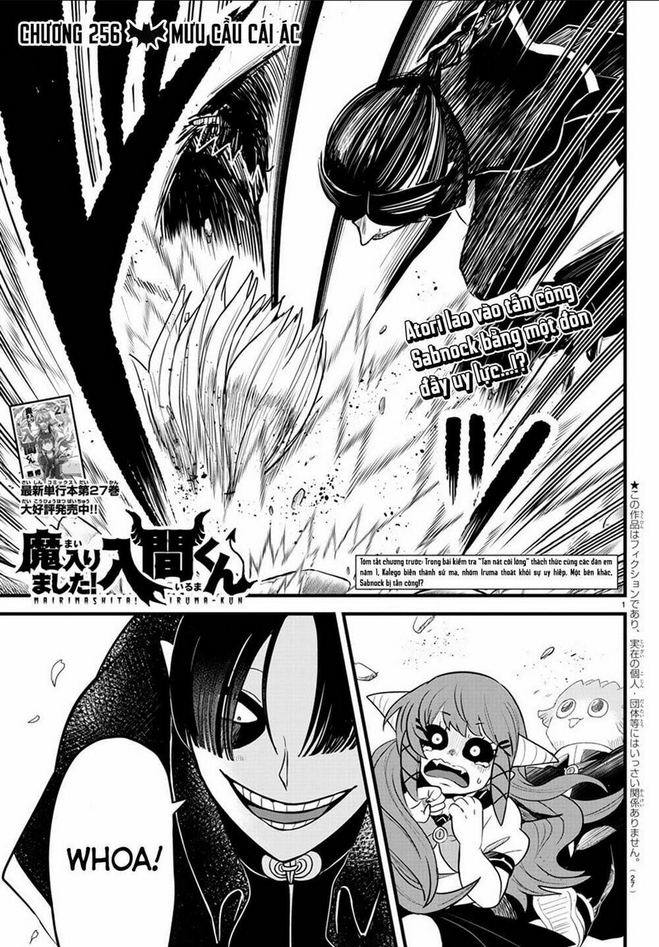 mairimashita! iruma-kun chapter 256: mưu cầu cái ác - Next chapter 257: kêu gọi nỗi đau