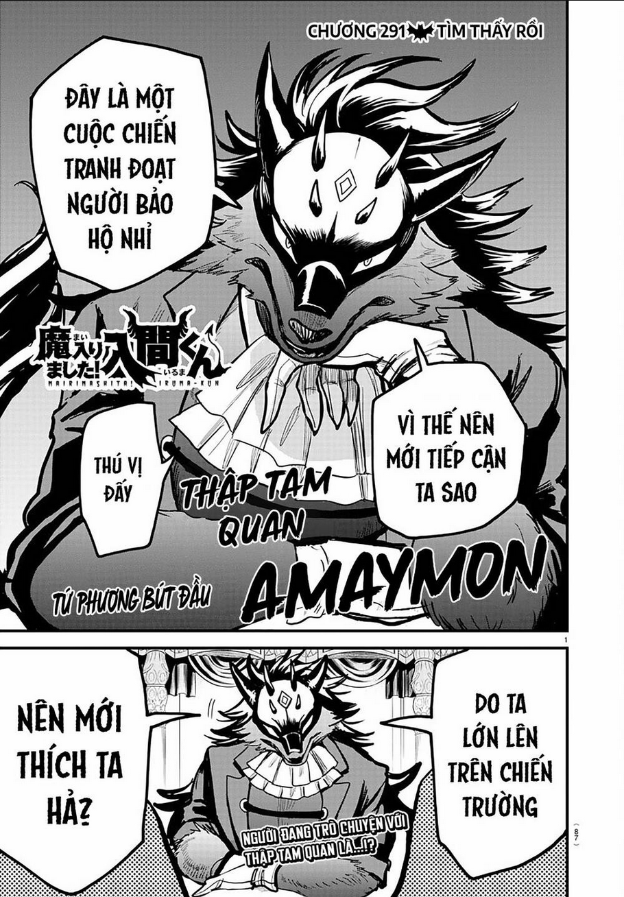 mairimashita! iruma-kun chapter 294: tìm thấy rồi - Next chapter 295