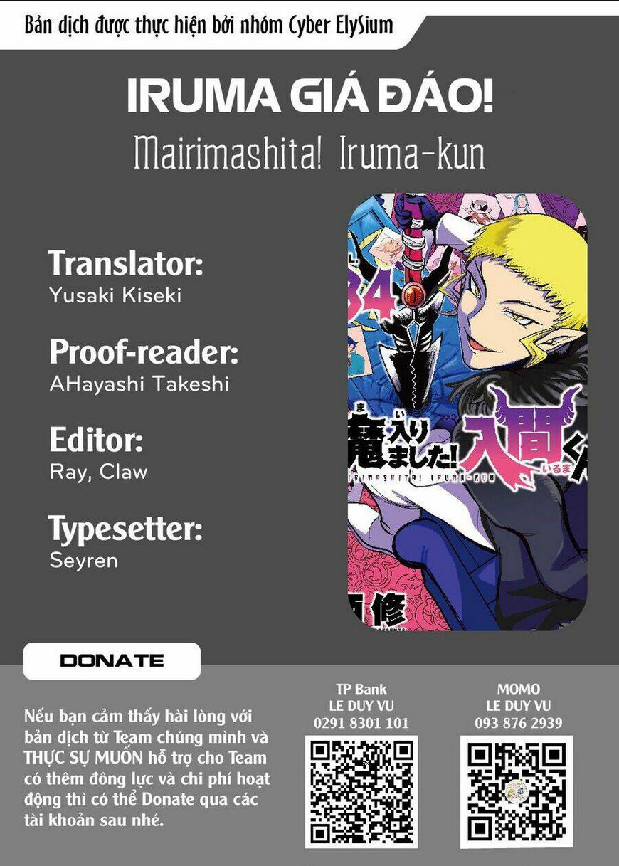 mairimashita! iruma-kun chapter 317 - Trang 2