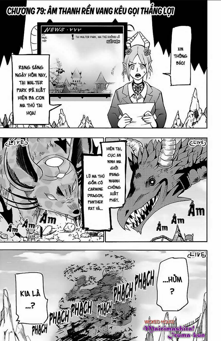 mairimashita! iruma-kun chapter 79 - Trang 2