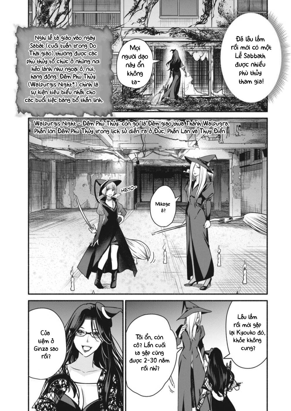 majo wa mioji kara chapter 4: tuyên bố độc thân - Next chương 5