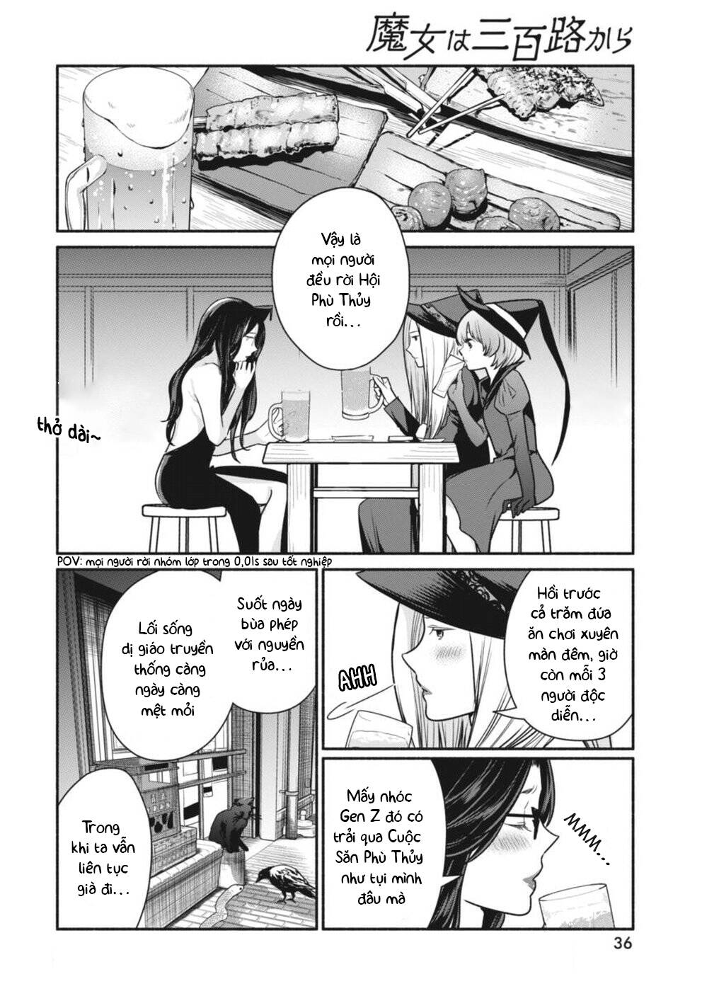 majo wa mioji kara chapter 4: tuyên bố độc thân - Next chương 5