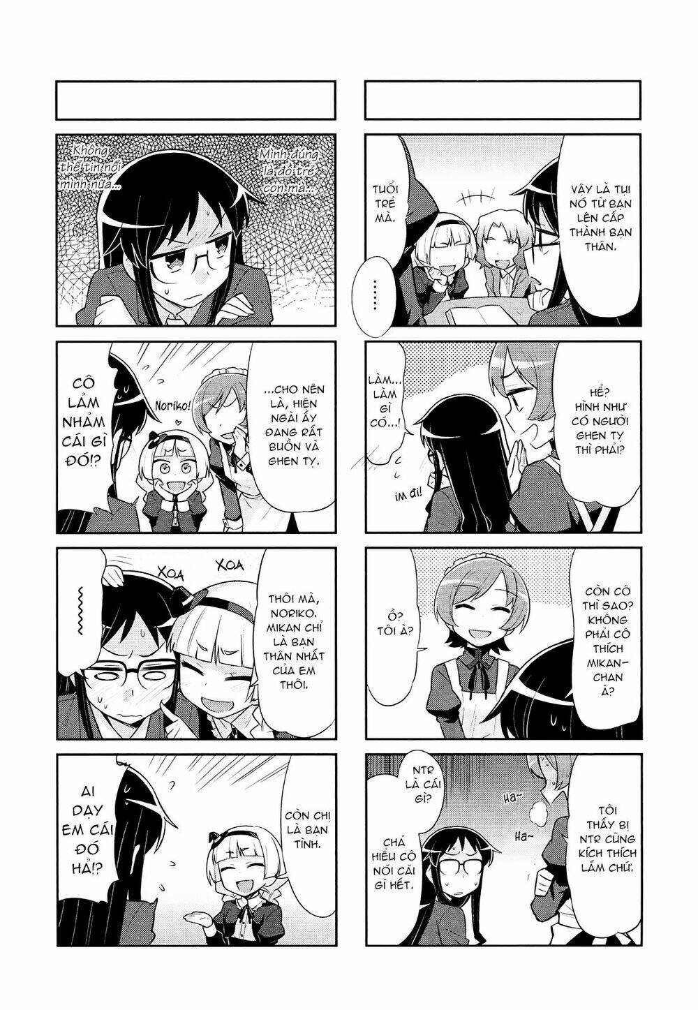 Majyo To Houki To Kurobuchi Megane Chapter 26 - Trang 2