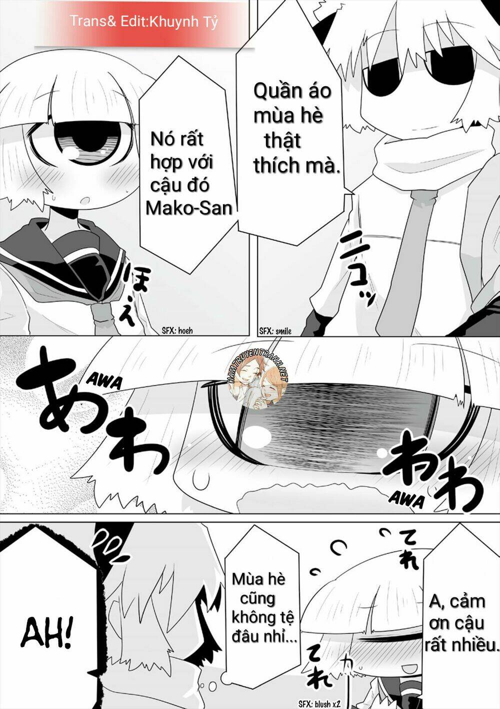 mako-san và hachisuka-kun chương 10 - Trang 2