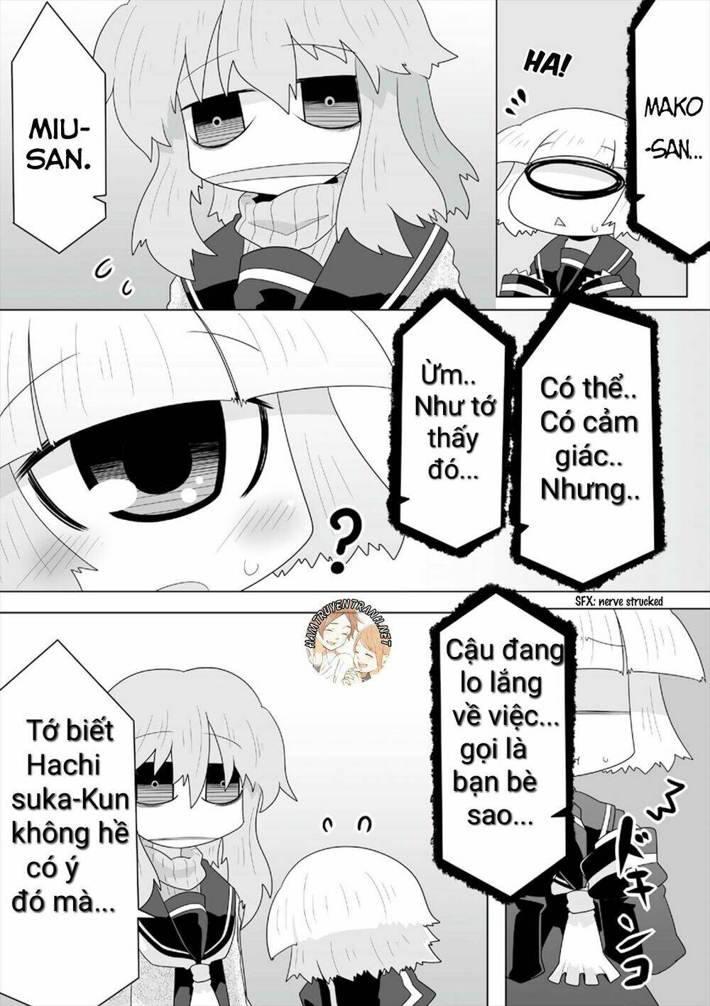 mako-san và hachisuka-kun chương 10 - Trang 2