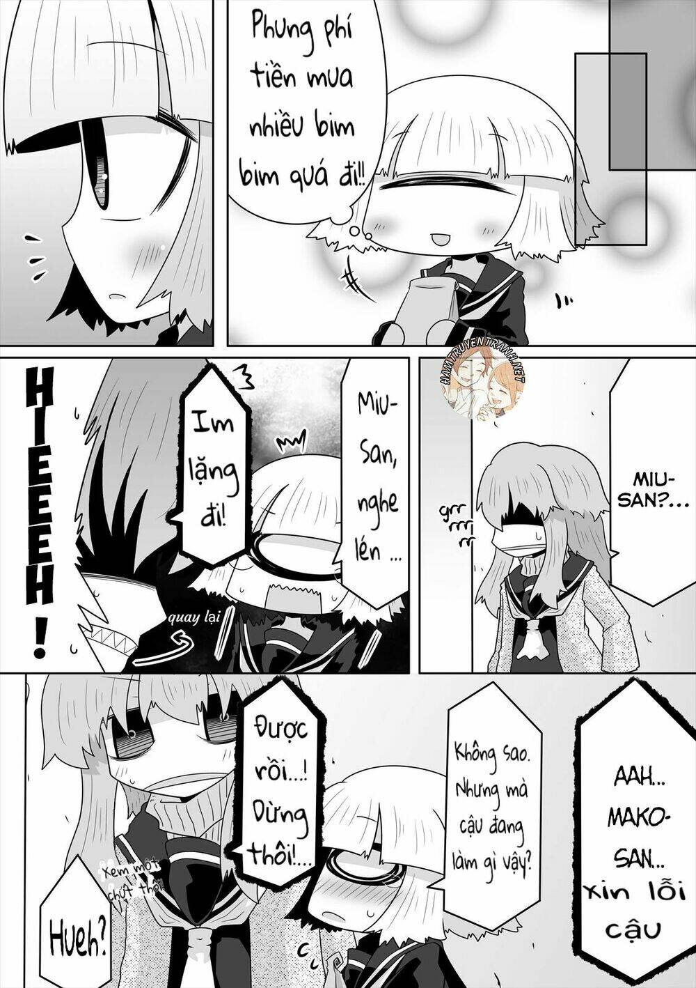 mako-san và hachisuka-kun chương 18 - Trang 2