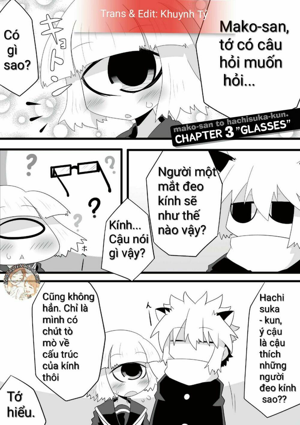 mako-san và hachisuka-kun chương 3 - Trang 2