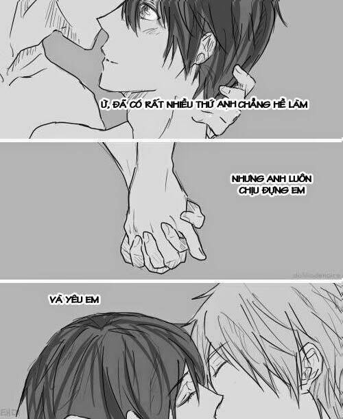 Makoharu Short Doujinshi_But You Didn't Chapter 1 - Trang 2