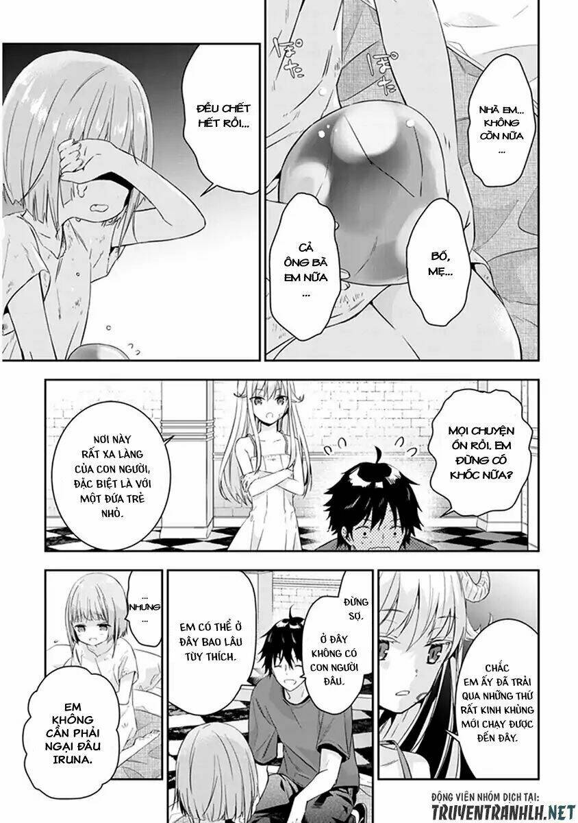 maou ni natte node, dungeon tsukutte jingai musume to honobono suru chapter 4.2 - Trang 2