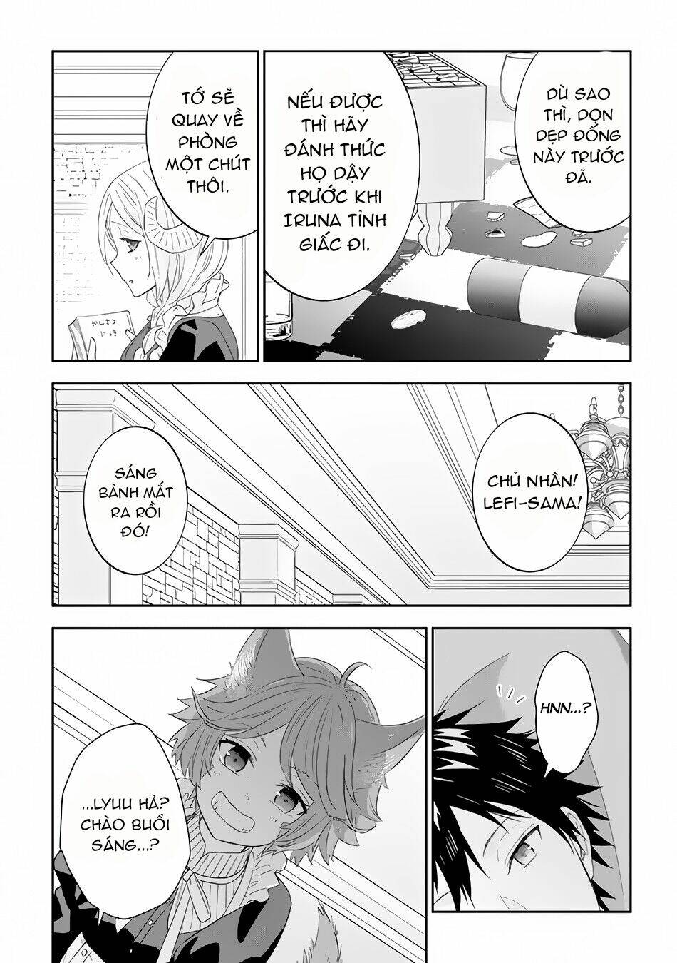 maou ni natte node, dungeon tsukutte jingai musume to honobono suru chapter 40 - Trang 2