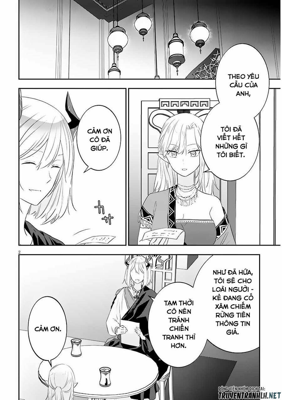 maou ni natte node, dungeon tsukutte jingai musume to honobono suru chapter 56 - Trang 2