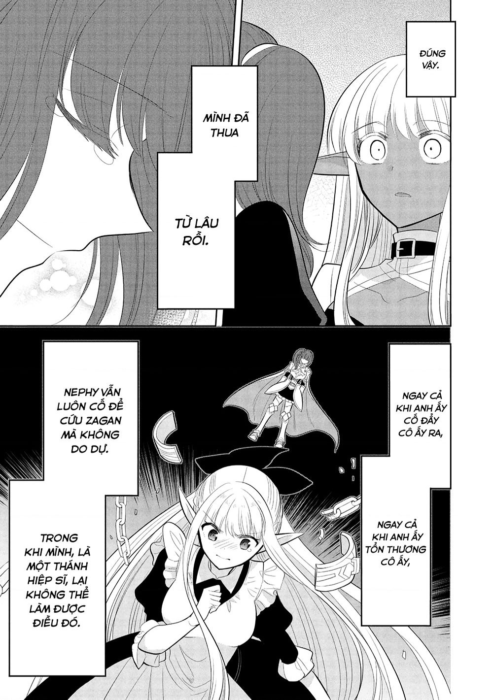 maou no ore ga dorei elf wo yome ni shitanda ga, dou medereba ii? Chapter 62 - Next chương 63